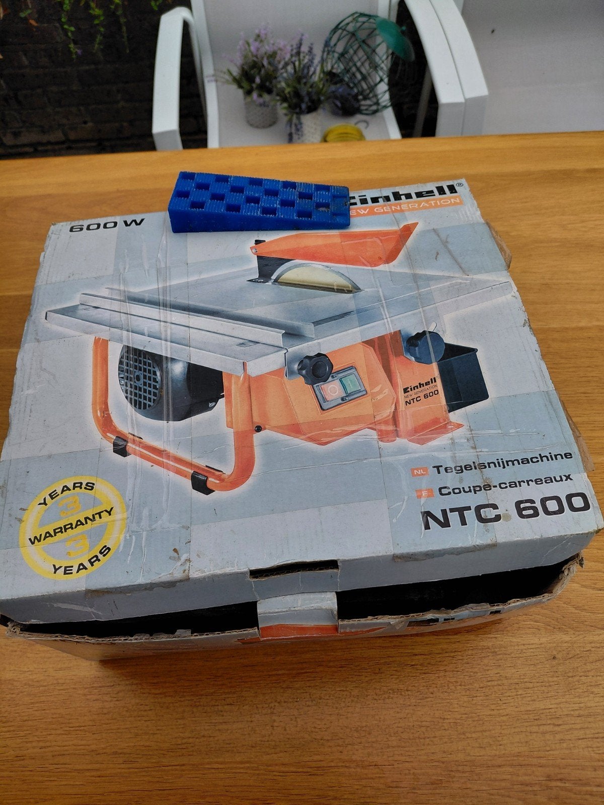 Tegelsnijmachine - Gebruikt maar klaar voor, Ophalen, Gebruikt, Overige typen, Einhell