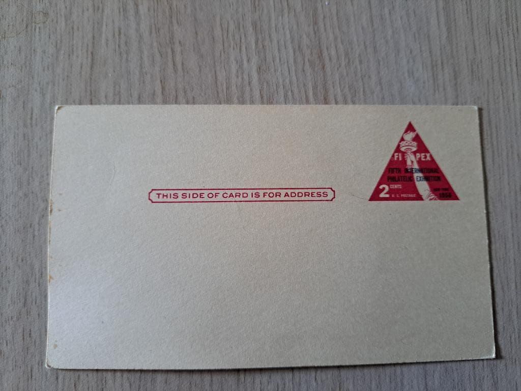 Usa briefkaart Fipex, Ophalen of Verzenden, Briefkaart