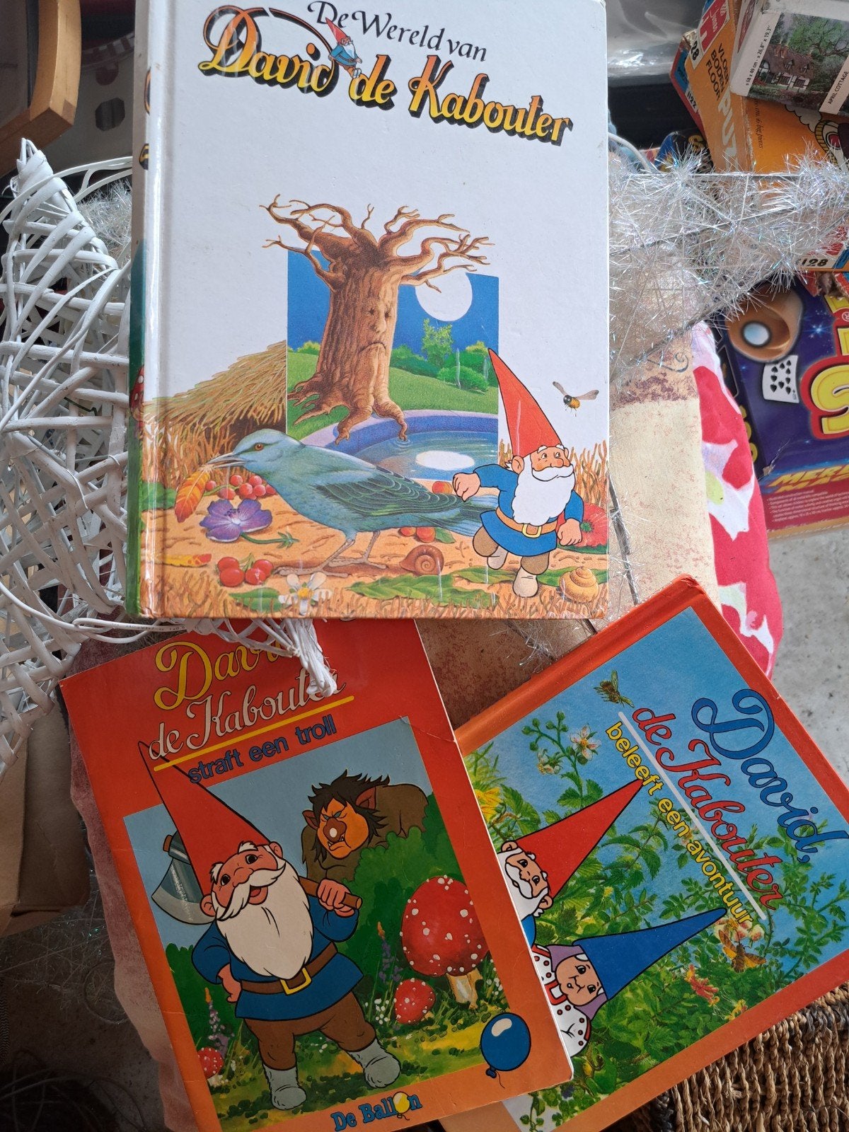 David de Kabouter Boeken, Ophalen of Verzenden, Gelezen, Wil Huygen, Sprookjes