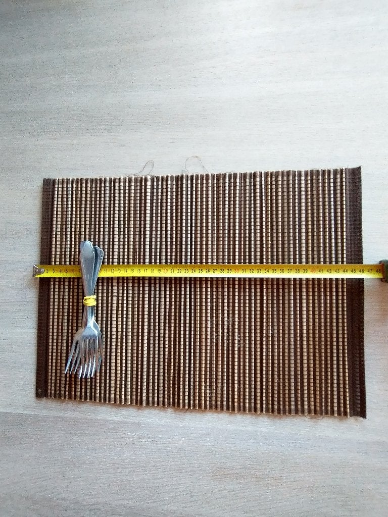 Placemats 4 stuks en 6 stuks, Ophalen of Verzenden, Placemat, Zo goed als nieuw, Natuurlijk materiaal