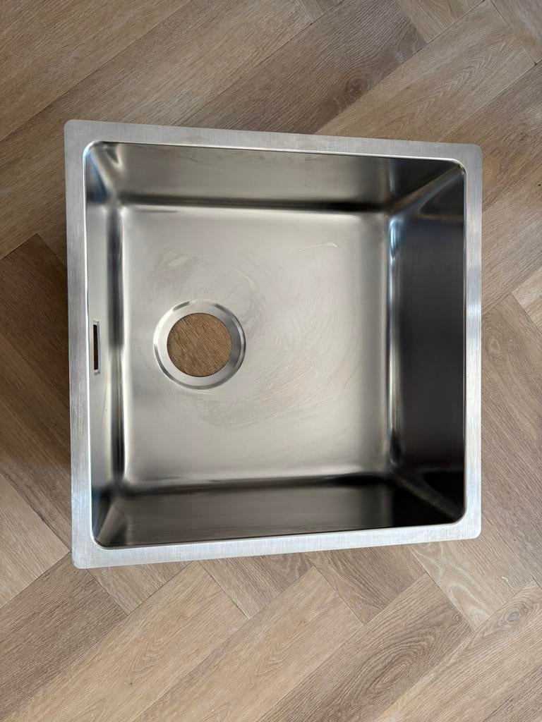 REGINOX Houston 40x40 spoelbak, Minder dan 50 cm, Ophalen of Verzenden, Zo goed als nieuw, Minder dan 25 cm