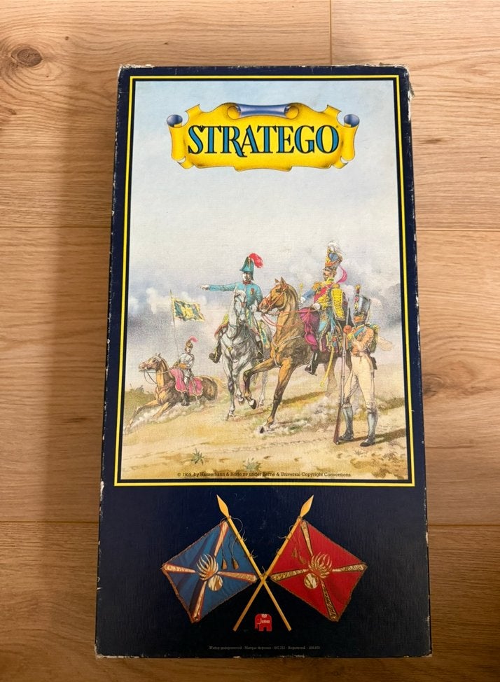 Te koop: Vintage spel Stratego - Jumbo - 1959., Ophalen of Verzenden, Gebruikt