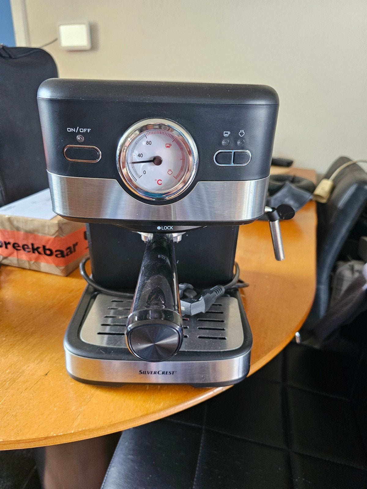SilverCrest Espresso Apparaat - Zo goed als nieuw, Espresso apparaat, Gemalen koffie, Zo goed als nieuw, Ophalen