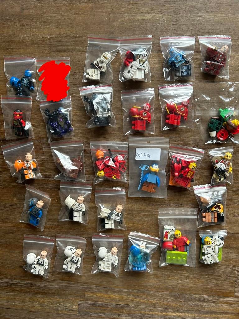 Lego Minifigure Lot, Lego, Ophalen of Verzenden, Zo goed als nieuw, Minifiguur