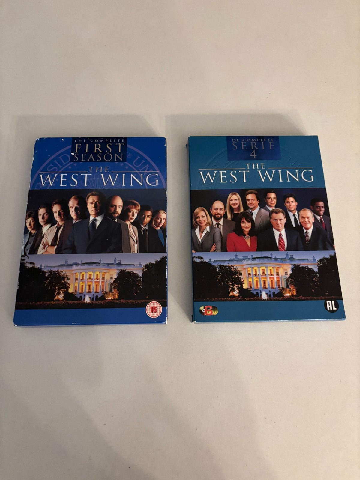 The West Wing - Seizoen 1 & 4 DVD Boxset, Engels, Ophalen of Verzenden, Zo goed als nieuw, Seizoen 1