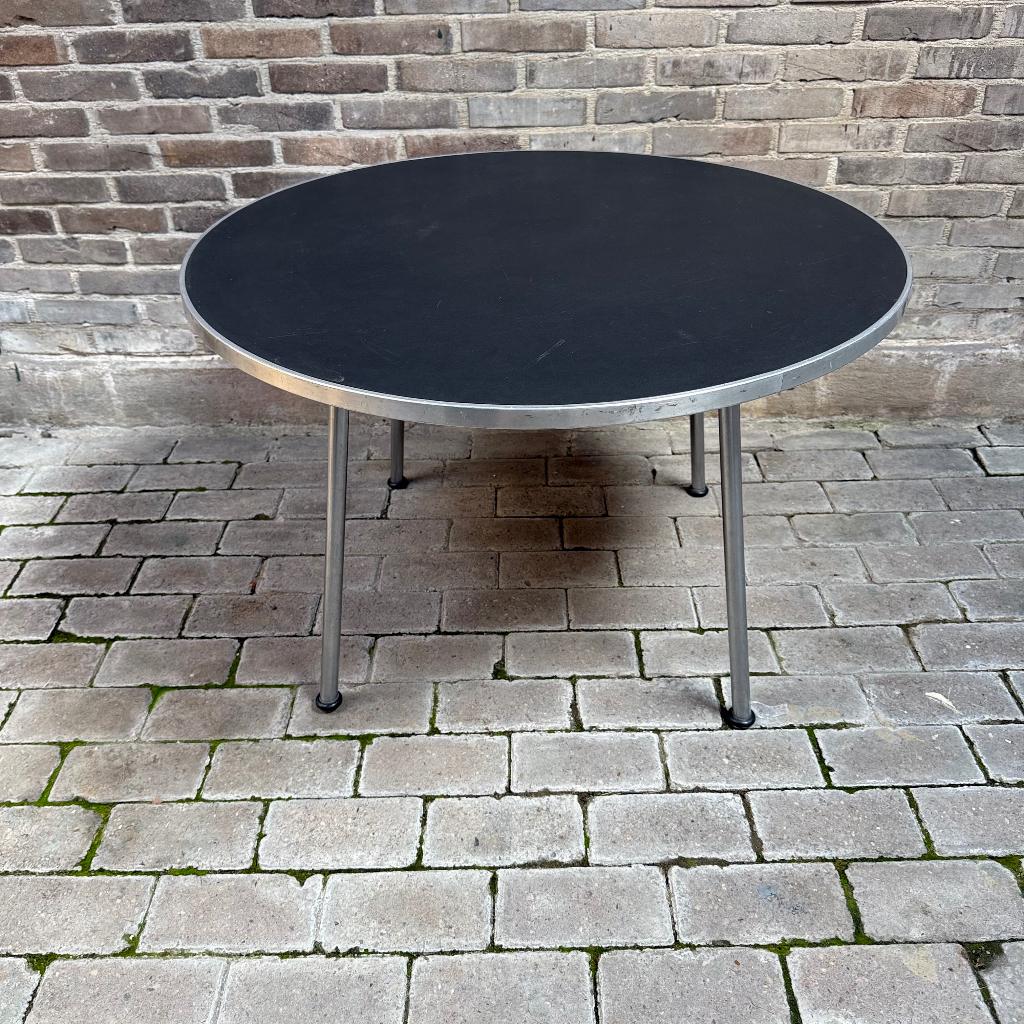 salontafel gispen jaren 60 industieel vintage, Gebruikt, 100 tot 150 cm, Minder dan 50 cm, Rechthoekig