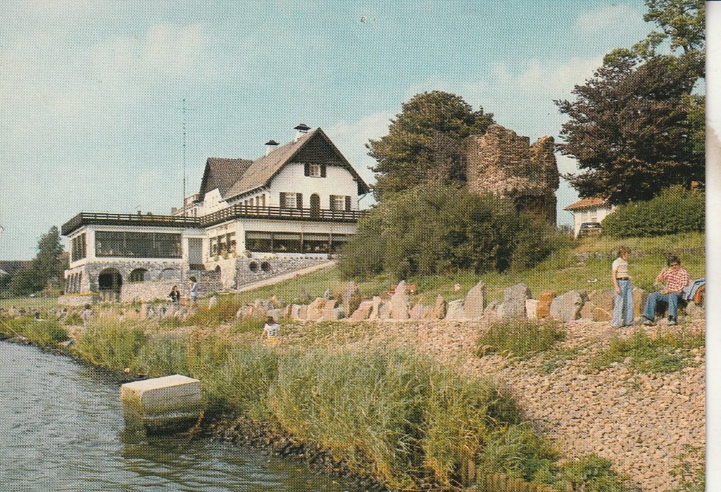 Arcen Maashotel en Ruine Schanstoren, Ophalen of Verzenden, 1960 tot 1980, Gelopen, Limburg