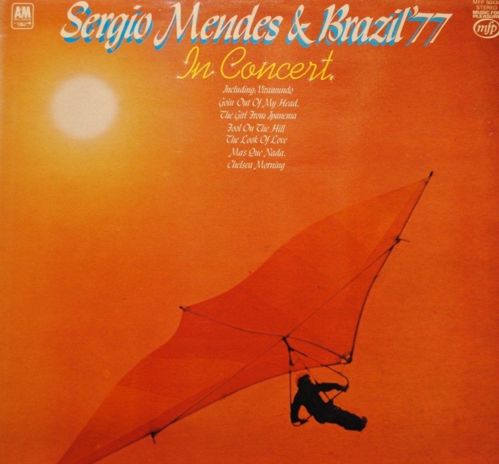 LP Sergio Mendes & Brazil '77 in concert.UK VG, Ophalen of Verzenden, 12 inch, LP