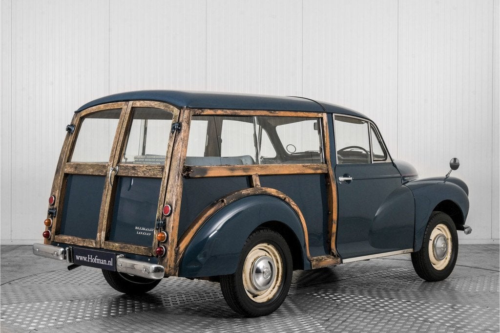 Morris Minor Traveller 1000 . (bj 1968), Auto's, Gebruikt, 4 cilinders, Blauw, Handgeschakeld