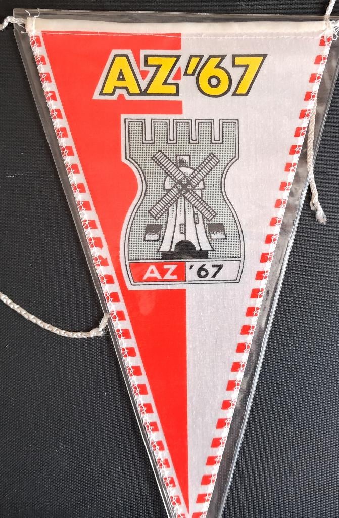 A.Z'67 , jaren 70, Verzamelen, Sportartikelen en Voetbal, Ophalen of Verzenden, Zo goed als nieuw, AZ, Vaantje of Sjaal