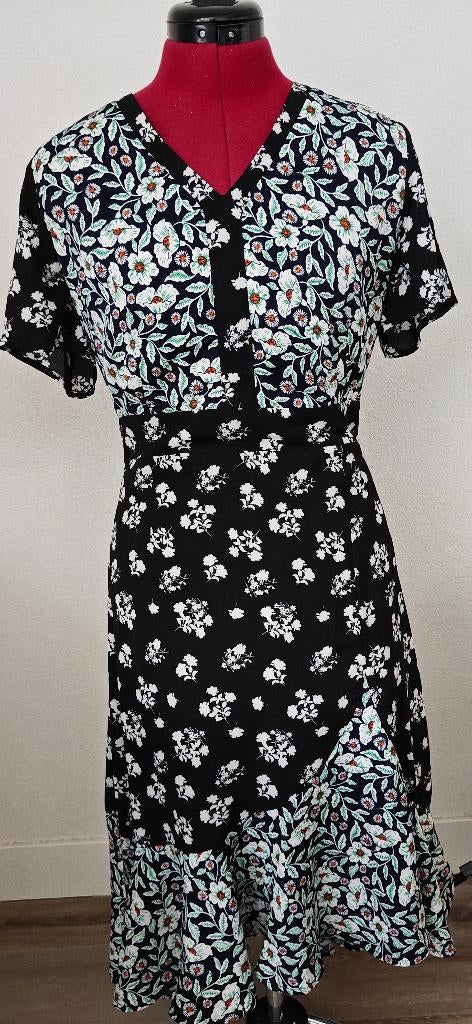 Zomerjurk Smashed Lemon maat 14 /40, Kleding | Dames, Maat 38/40 (M), Zwart, Ophalen of Verzenden, Zo goed als nieuw