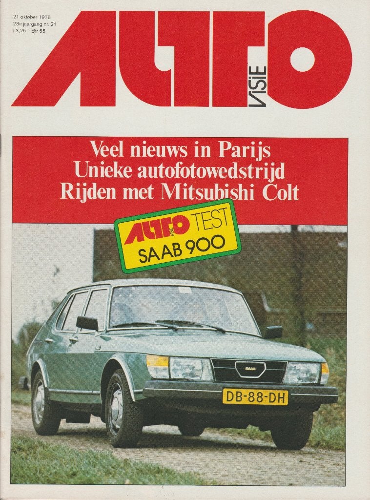 Saab 900 classic test in Autovisie 1978, Gelezen, Ophalen of Verzenden, Overige merken, Autovisie