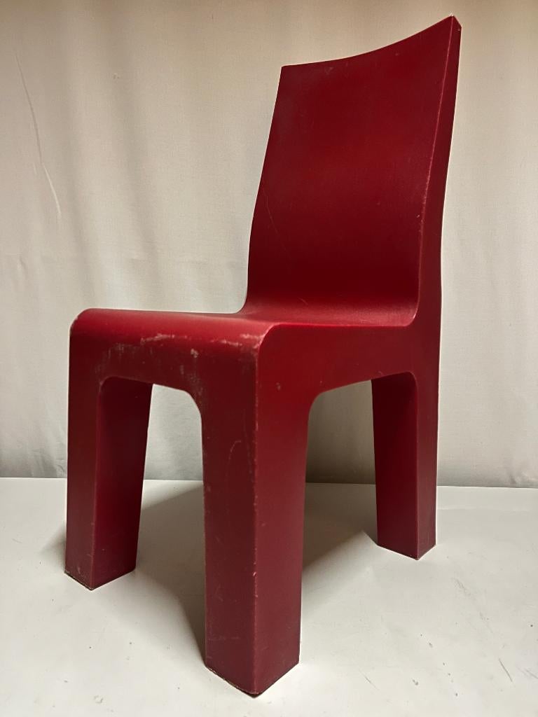 3 x Richard Hutten Centraal Museum stoel kunststof, Huis en Inrichting, Stoelen, Ophalen, Kunststof, Gebruikt, Drie