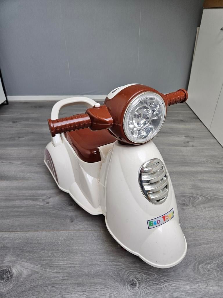 Retro loopscooter met werkend licht en geluid, Ophalen