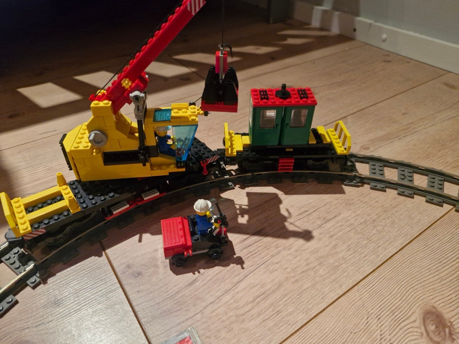 Legotrein Set: 4552, Kinderen en Baby's, Inclusief minifiguren, Lego, Ophalen of Verzenden, Complete set