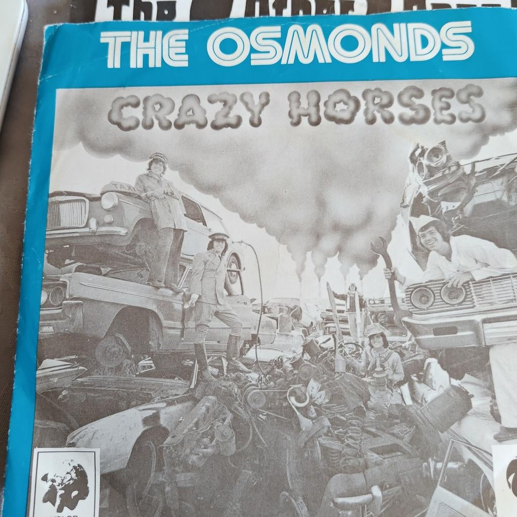The Osmonds - Crazy Horses (Vinyl Single), Ophalen of Verzenden, 1970 - 1979, Gebruikt, 7 inch