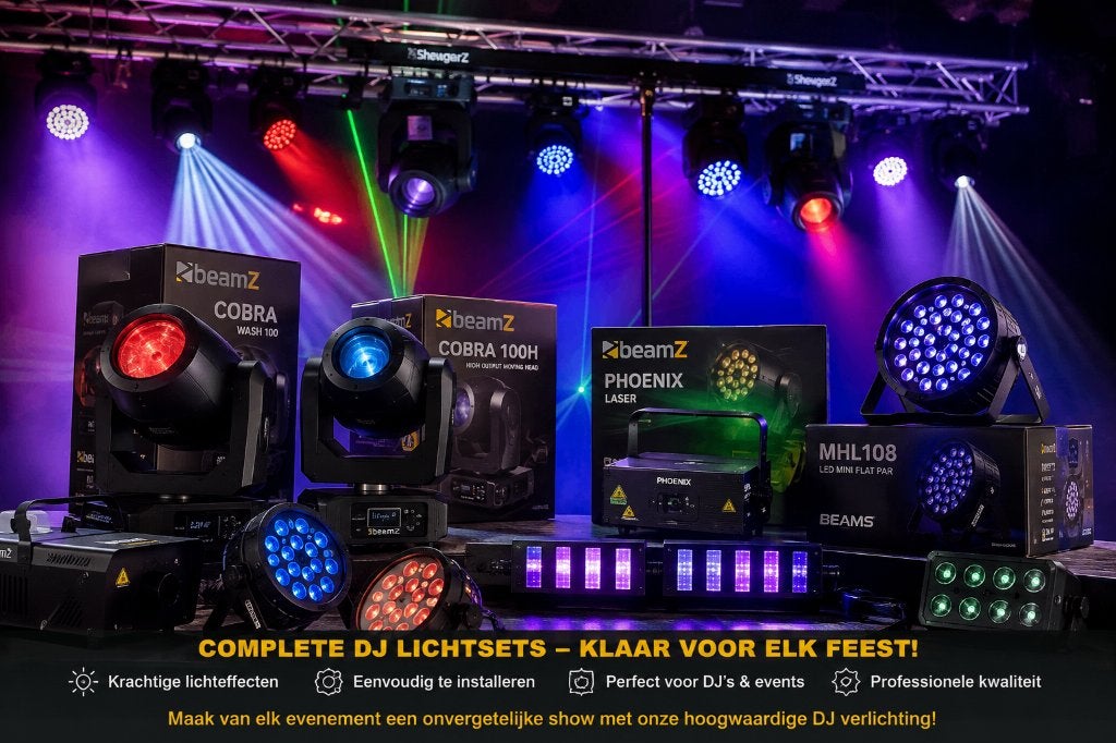 DJ / Cafe Verlichting, Lichtbrug, Ophalen, Gebruikt, Licht, Geluidgestuurd