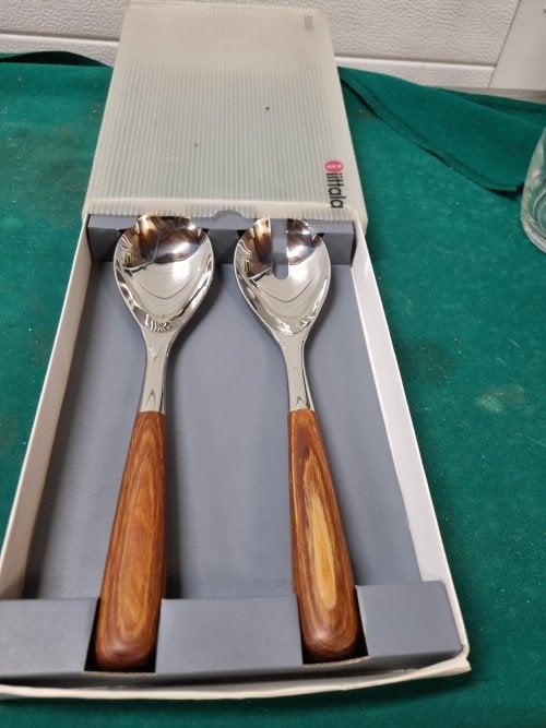 salade bestek iittala nieuw, Huis en Inrichting, Keuken | Bestek, Ophalen of Verzenden, 'T Olde Gre-j, Info@toldegrej.nl, Endepoelstraat 20f Didam