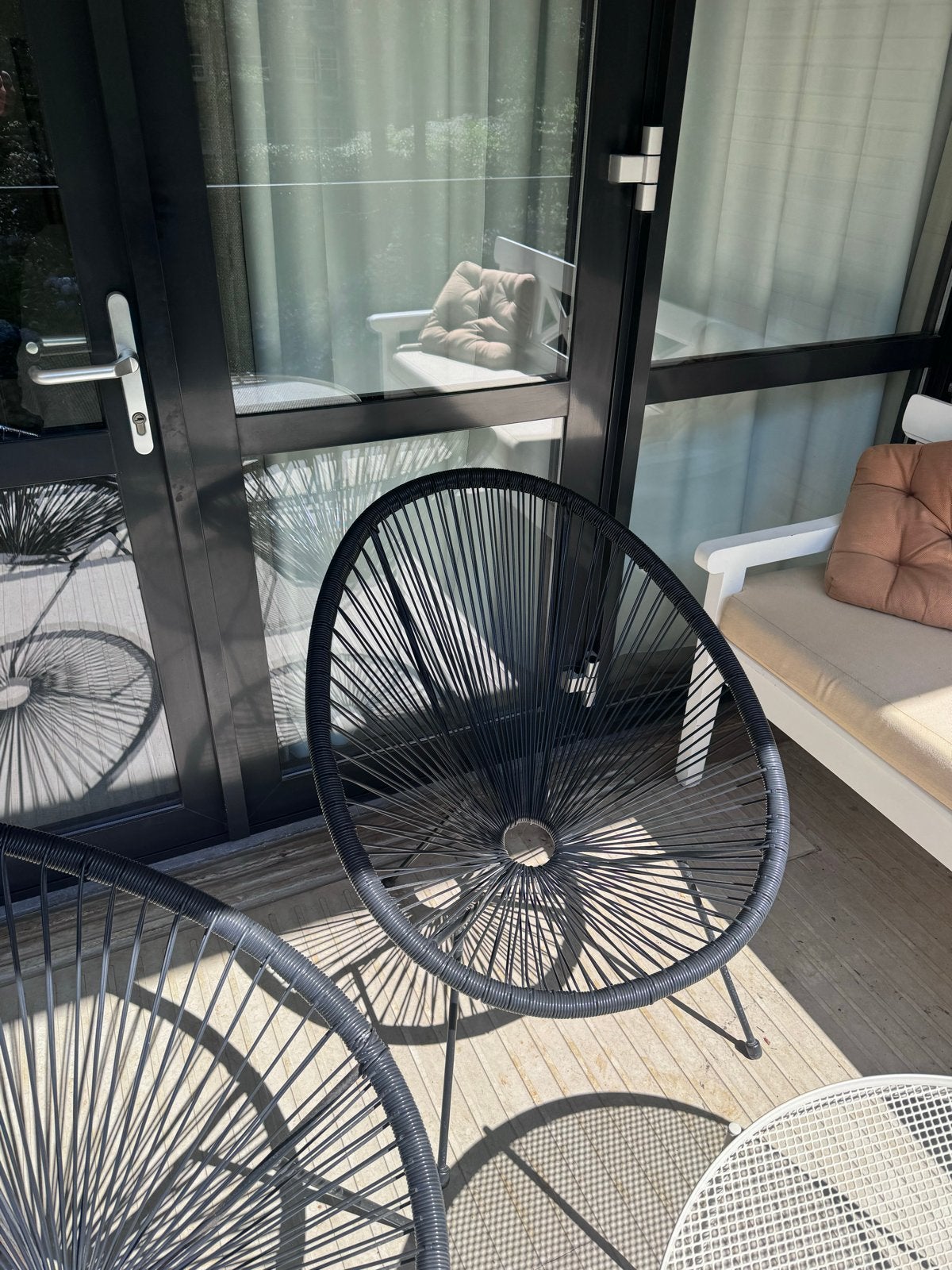 2 Acapulco loungestoelen in nette staat, Tuin en Terras, Ophalen, Gebruikt, Kunststof