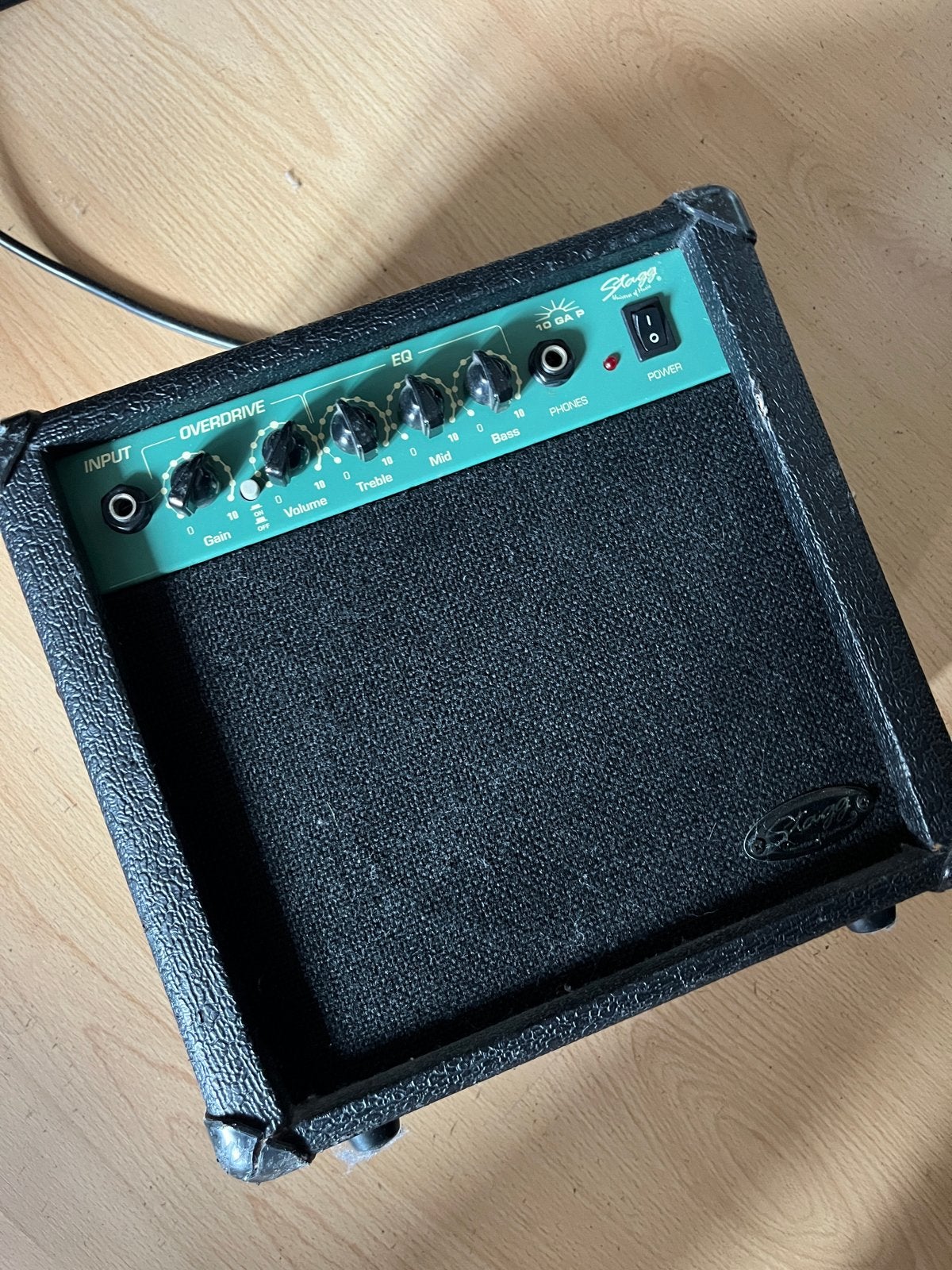 Stagg 10 GA P gitaarversterker, Muziek en Instrumenten, Versterkers | Bas en Gitaar, Ophalen, Gebruikt, Gitaar, Minder dan 50 watt
