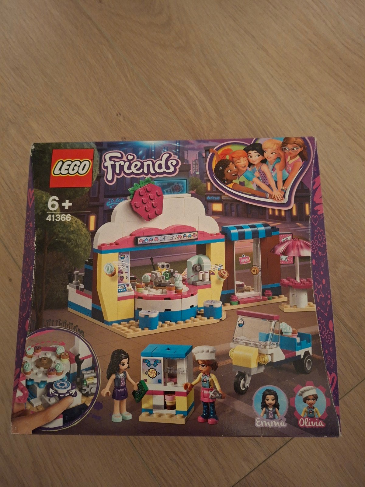 Lego Friends 41366 Stephanie's Cupcake Café, Lego, Friends, Ophalen of Verzenden, Zo goed als nieuw