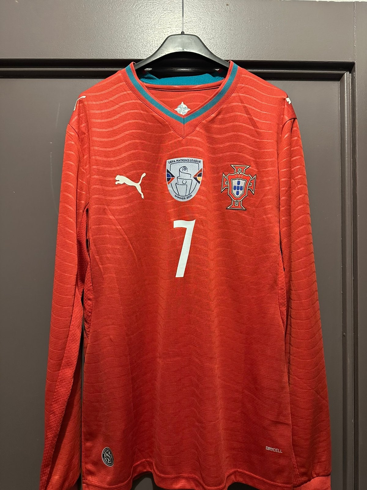 Portugal WK 2026-2028 Ronaldo thuis tenue maat M, Ophalen of Verzenden, Zo goed als nieuw