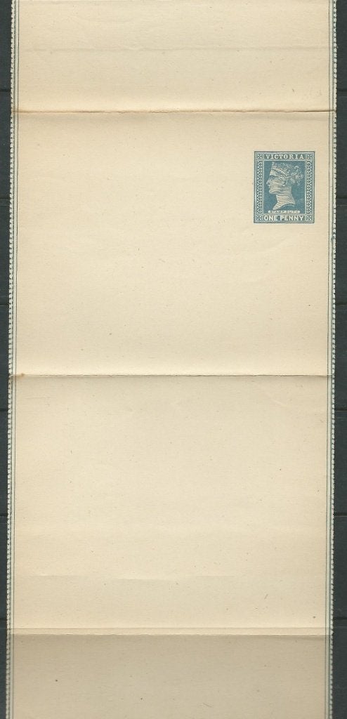 VICTORIA 1895 QV 1d. blue Newspaper Wrapper, H&G: E-18, MINT, Verzenden, Postfris
