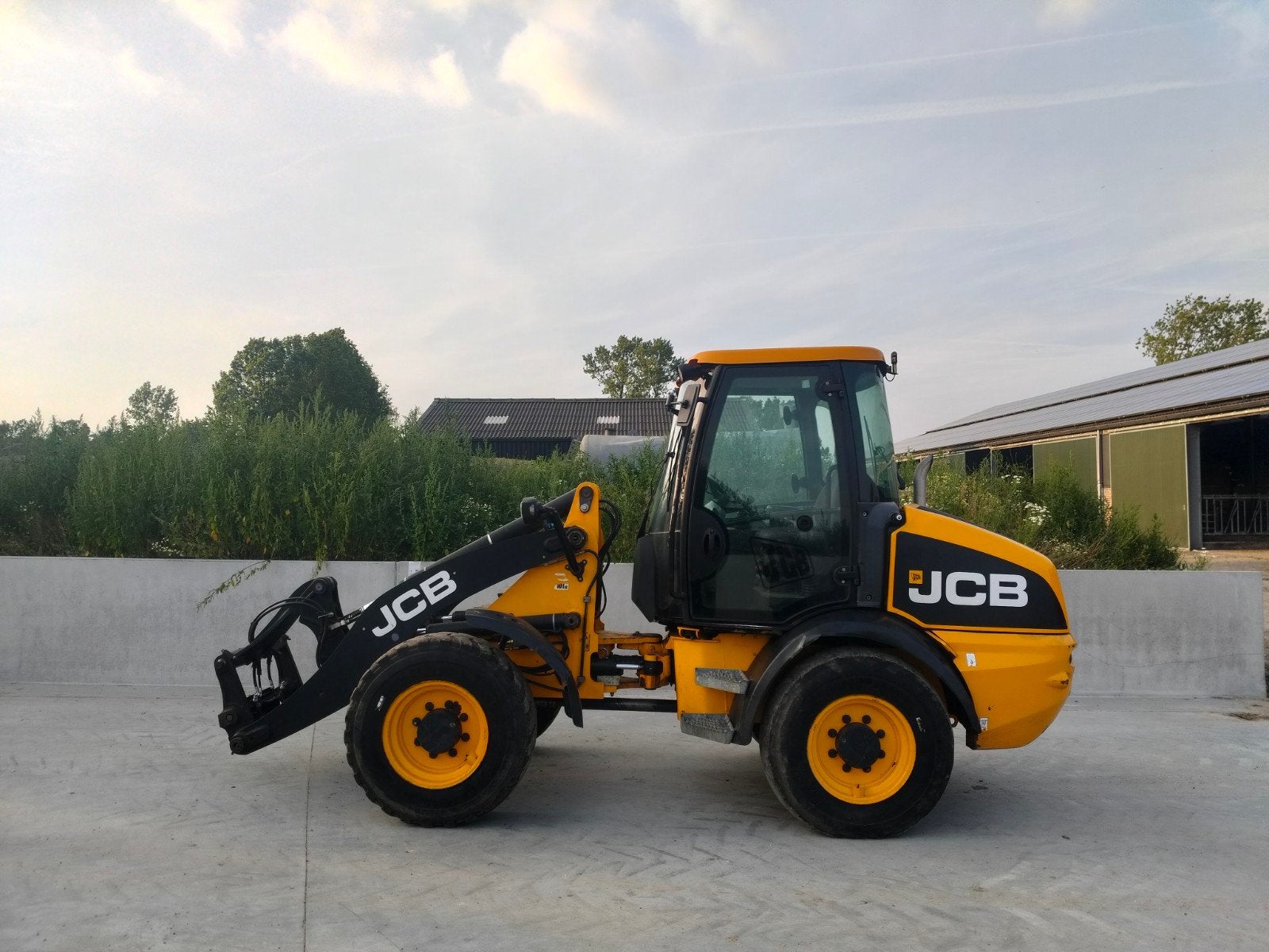 JCB 409 Wiellader, Ophalen of Verzenden, Wiellader of Shovel