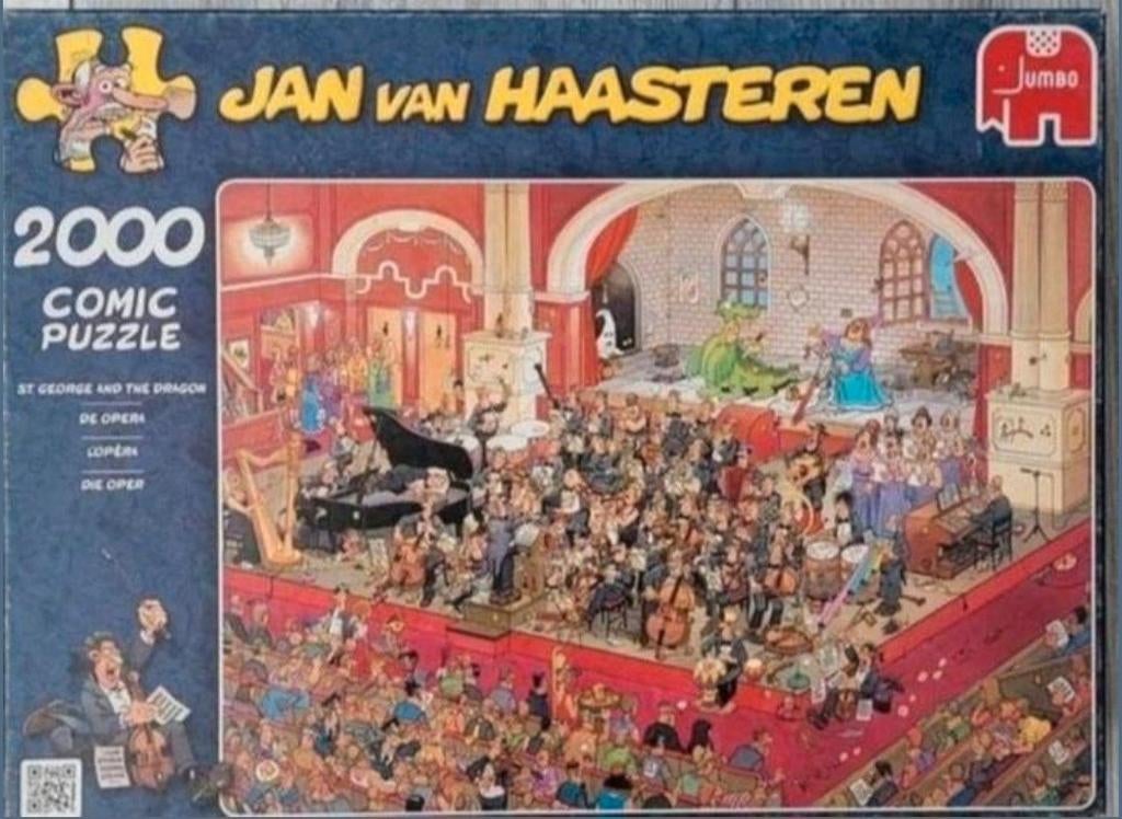 Puzzels Jan van Haasteren, Ophalen of Verzenden, Meer dan 1500 stukjes, Zo goed als nieuw