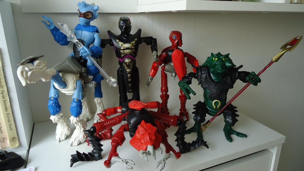 Lego Galidor serie  8314 – 8318 – 8321 - 8324, Compleet, Overige thema's, Lego, Ophalen of Verzenden