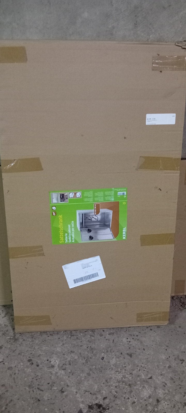 Nieuwe metalen zadelkast, Ophalen, Nieuw