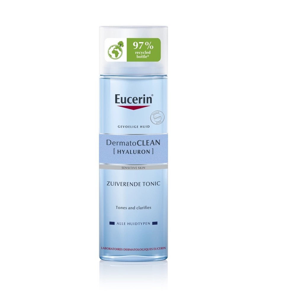 Eucerin DermatoCLEAN Zuiverende Tonic 200ml, Verzenden, Nieuw, Gehele gezicht, Reiniging