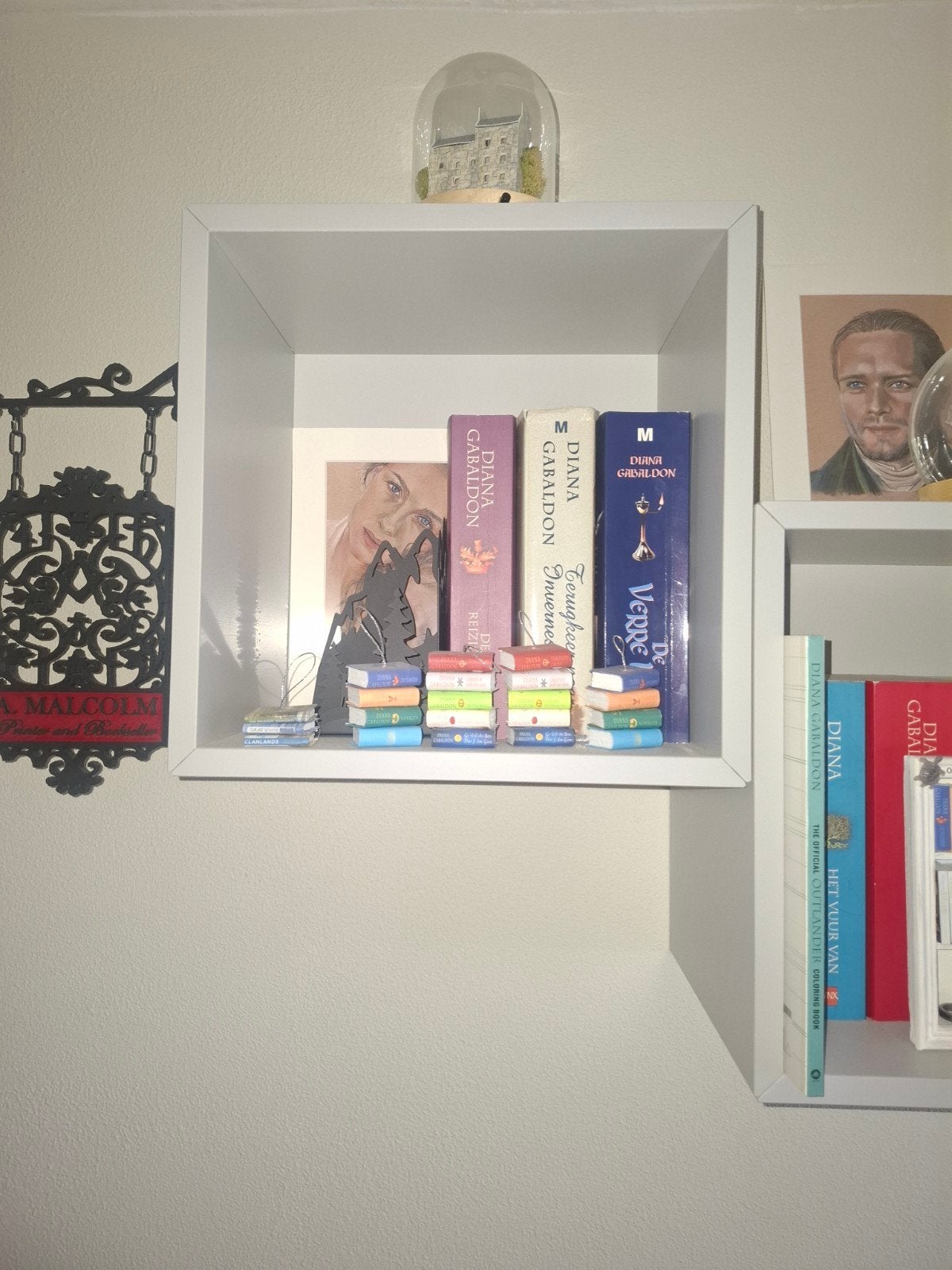 Outlander boeken en bijpassende kunstwerken, Boeken, Romans, Ophalen of Verzenden, Zo goed als nieuw, Diana Gabaldon., Nederland