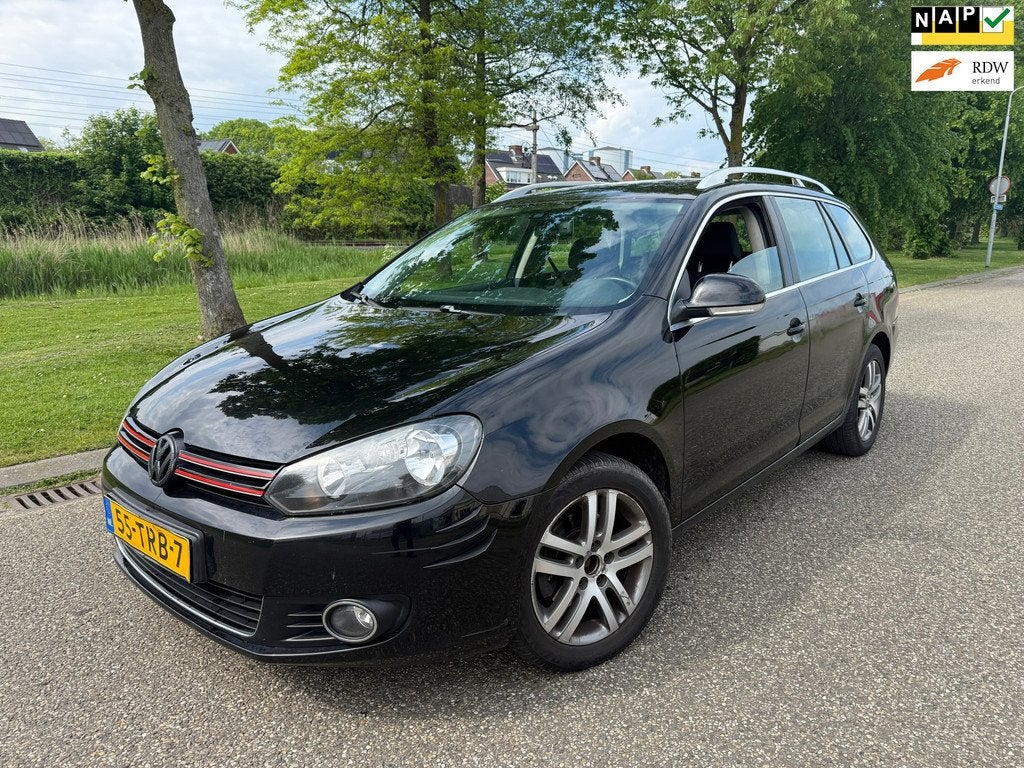 Volkswagen Golf Variant 1.6 TDI Highline BlueMotion 1 JAAR A, Auto's, Volkswagen, Bedrijf, Te koop, Golf Variant, ABS, Airbags