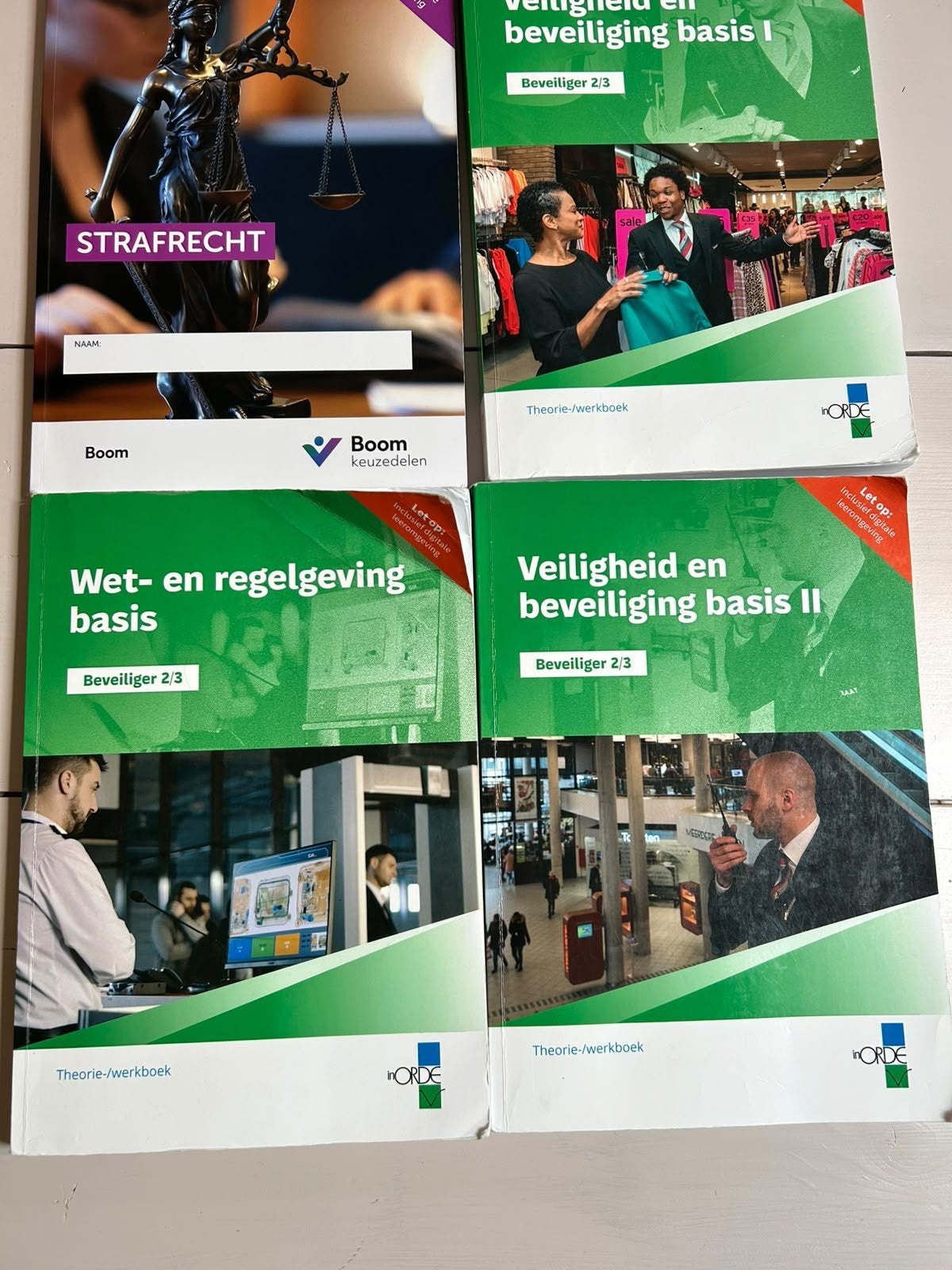 Beveiliging basis, Wet en Regelgeving en strafrecht boeken, Boeken, Boom Beroepsonderwijs, Ophalen of Verzenden, Zo goed als nieuw