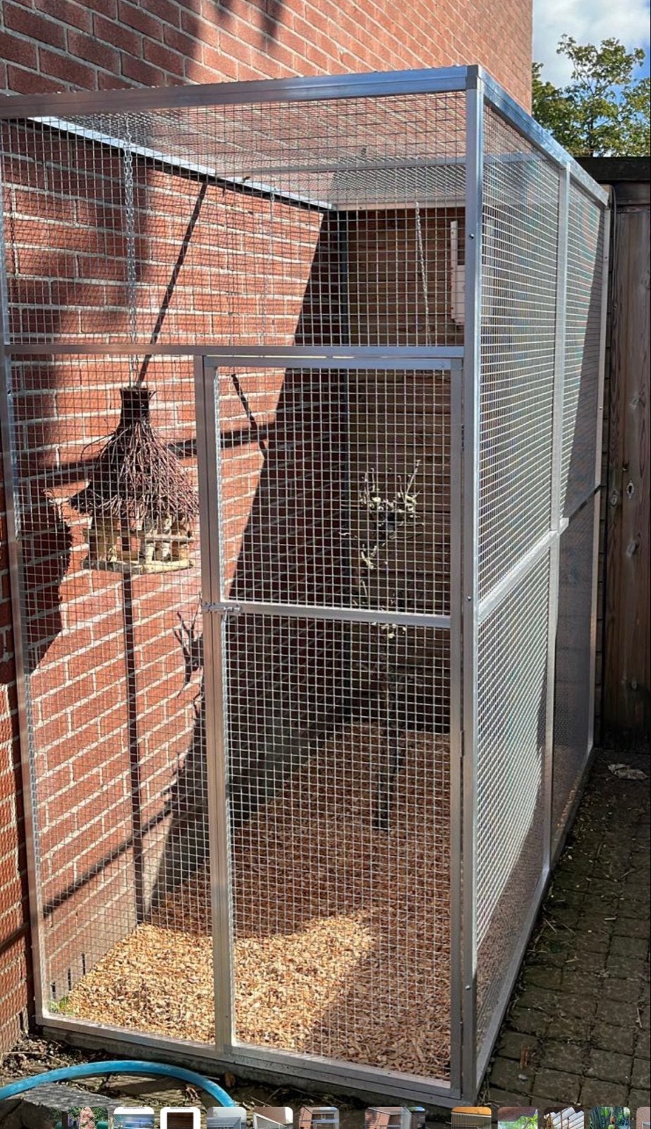 Volière / losse panelen, Dieren en Toebehoren, Ophalen, Aluminium, Volière