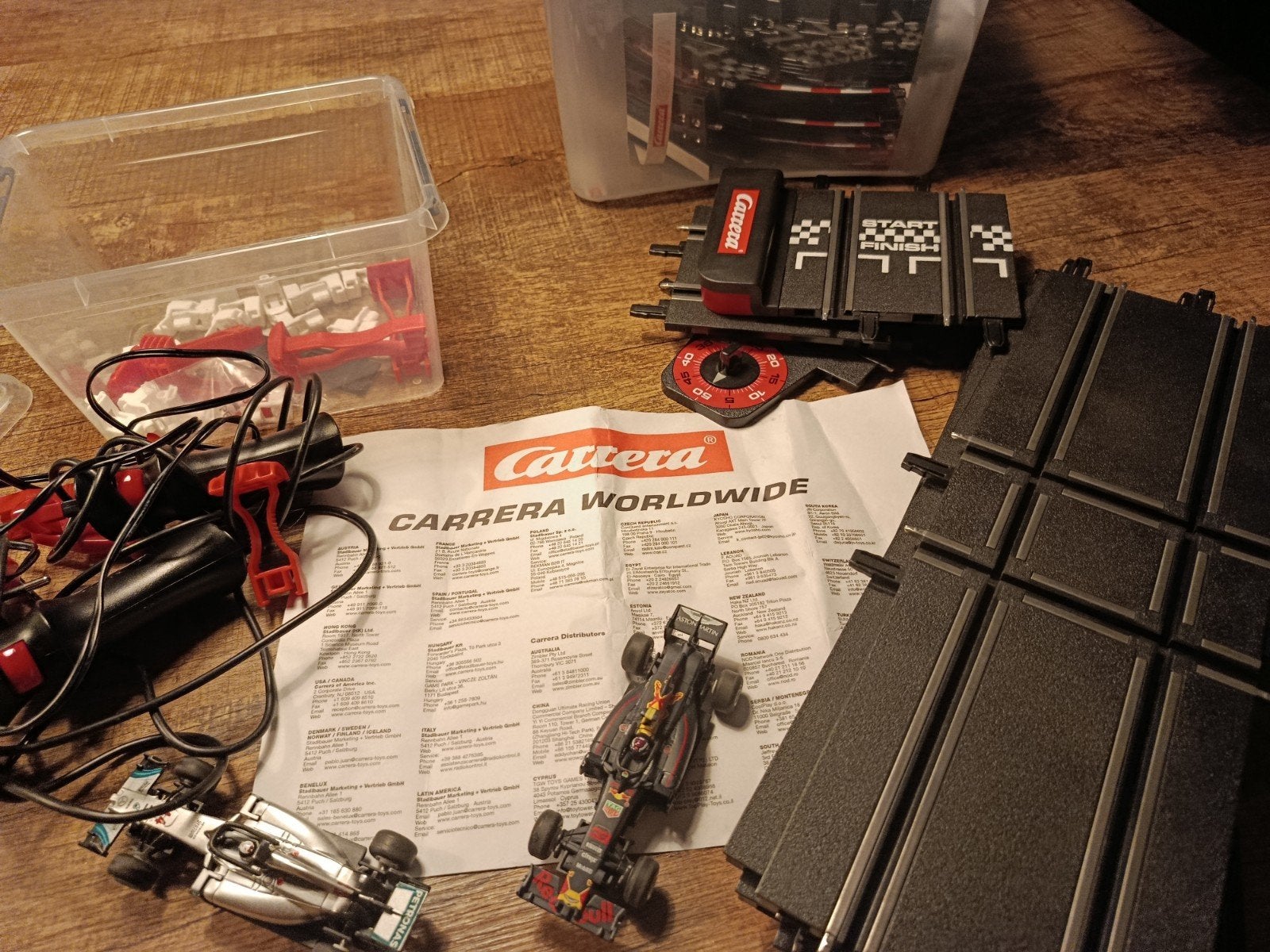 Carrera Racebaan Set met 2 Auto's !, Ophalen, Gebruikt, Elektrisch, Carrera