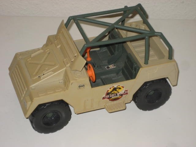 Jurassic park jeep, Hasbro 1998 Vintage Made in Mexico, Ophalen of Verzenden, Gebruikt