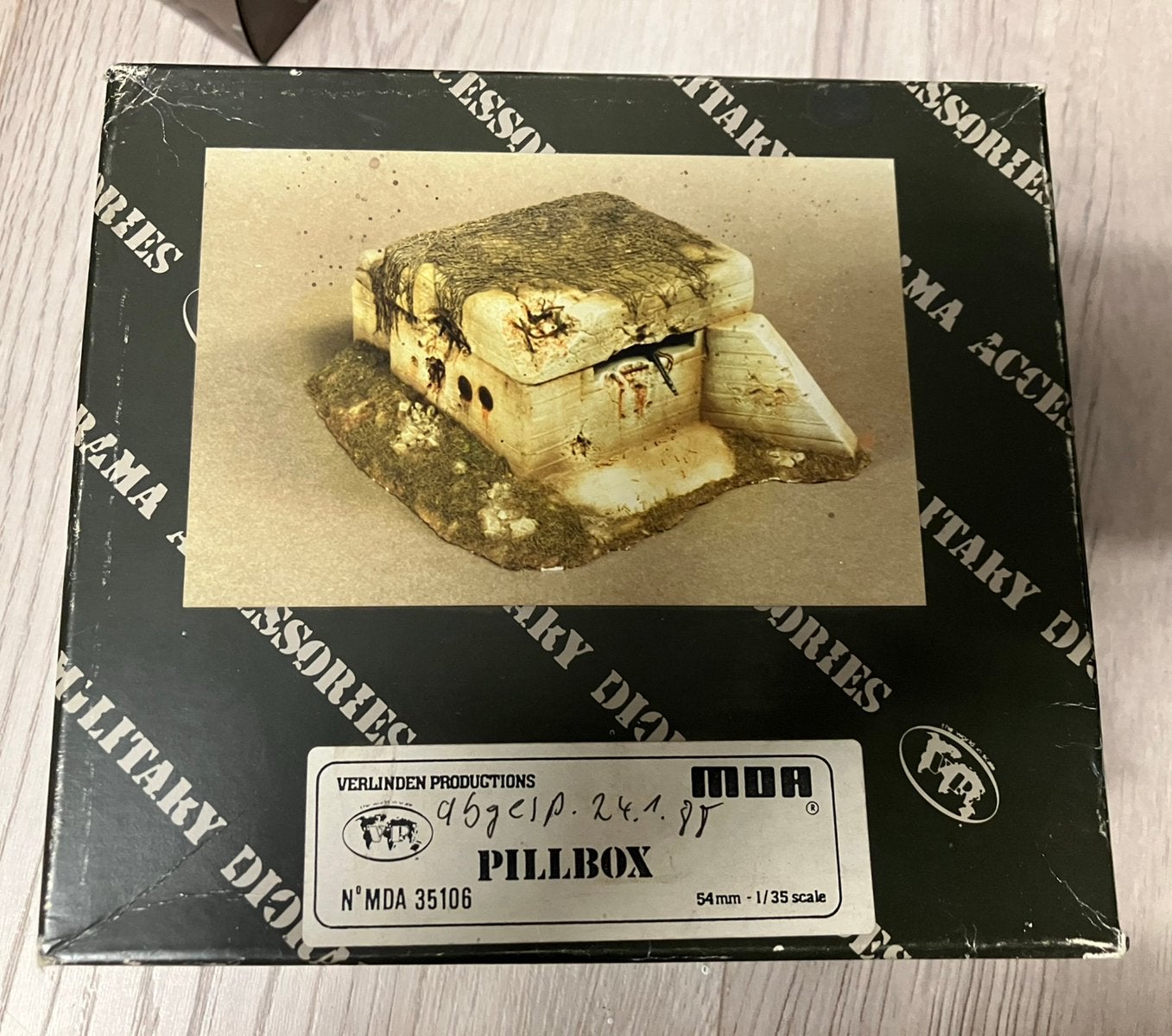Verlinden Bunker Pillbox - 1/35, Ophalen of Verzenden, Zo goed als nieuw, 1:35 tot 1:50