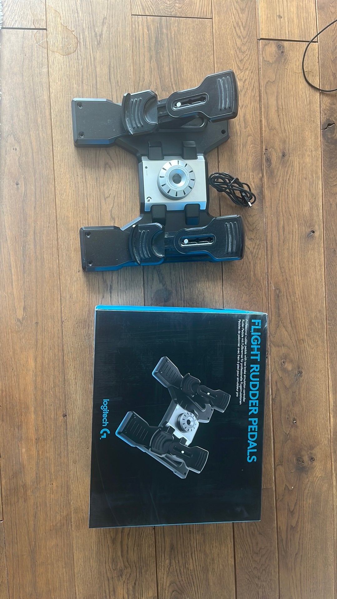 Logitech flight rudders, Ophalen of Verzenden, Zo goed als nieuw