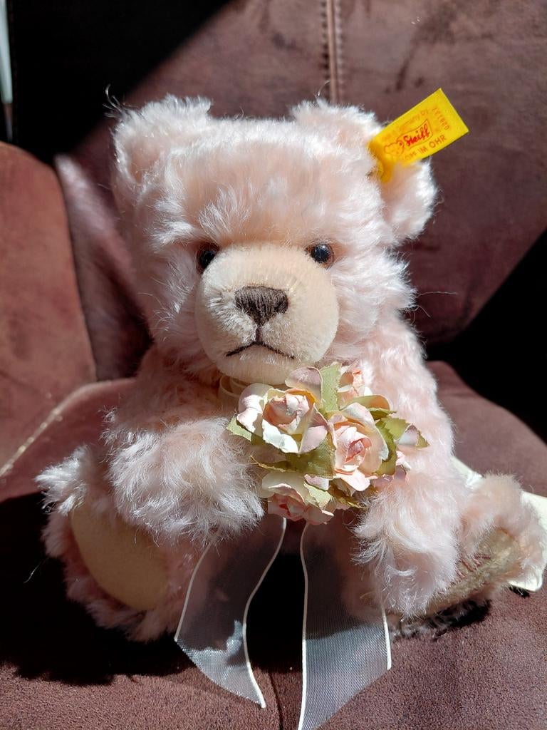 Steiff Moederdag beer, Ophalen of Verzenden, Zo goed als nieuw, Stoffen beer, Steiff
