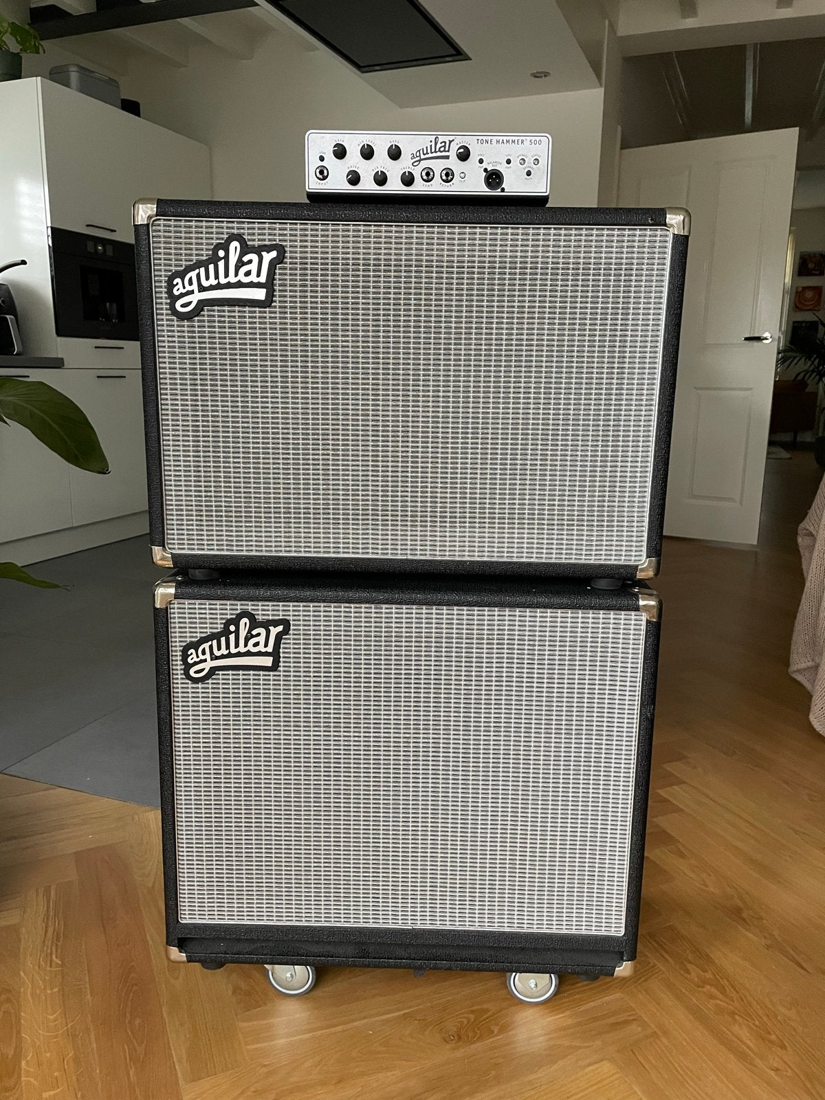 Aguilar versterker set, Muziek en Instrumenten, Versterkers | Bas en Gitaar, Zo goed als nieuw, Basgitaar, 100 watt of meer, Ophalen