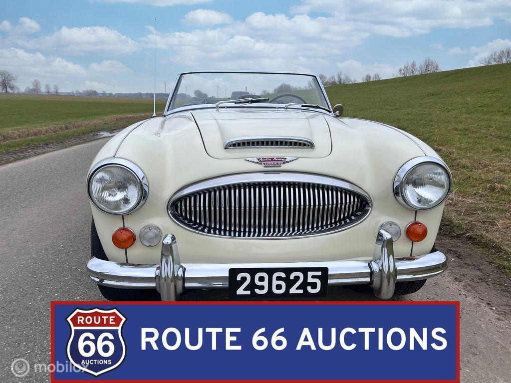 Austin-Healey 3000 MK3 | 1964 | Route 66 Auctions, Auto's, Oldtimers, Austin, Overige carrosserieën, Zwart, Bedrijf