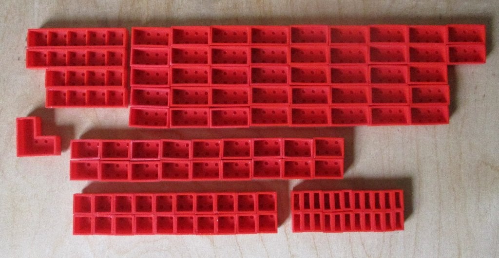 Lego oude steentjes( hol van binnen), Ophalen, Gebruikt, Losse stenen, Lego