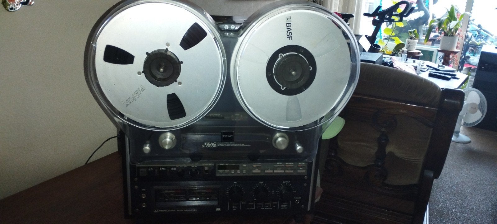 Teac X-1000R Bandrecorder met stofkap, Ophalen, Bandrecorder, Met stofkap