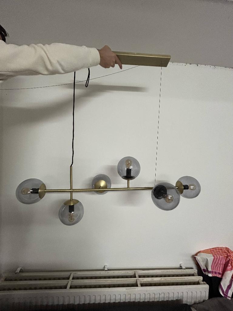 Bolia Orb Hanglamp, Huis en Inrichting, Ophalen of Verzenden, Gebruikt, Glas, Minder dan 50 cm