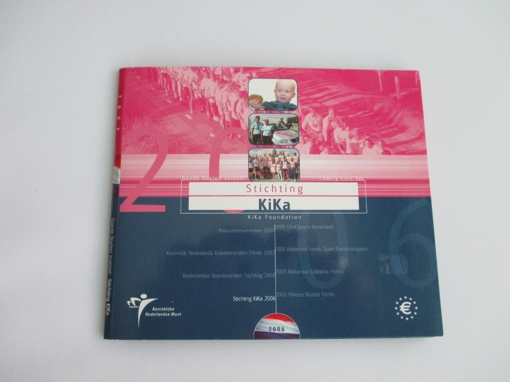 Goede Doelen set Kika 2006 bu, Ophalen of Verzenden, Koningin Beatrix, Euro's, Setje