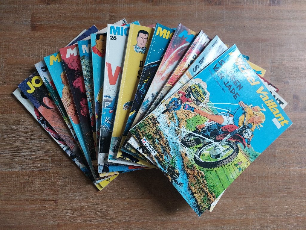 Michel Vaillant 15 delen, Meerdere stripboeken, Ophalen of Verzenden, Gelezen