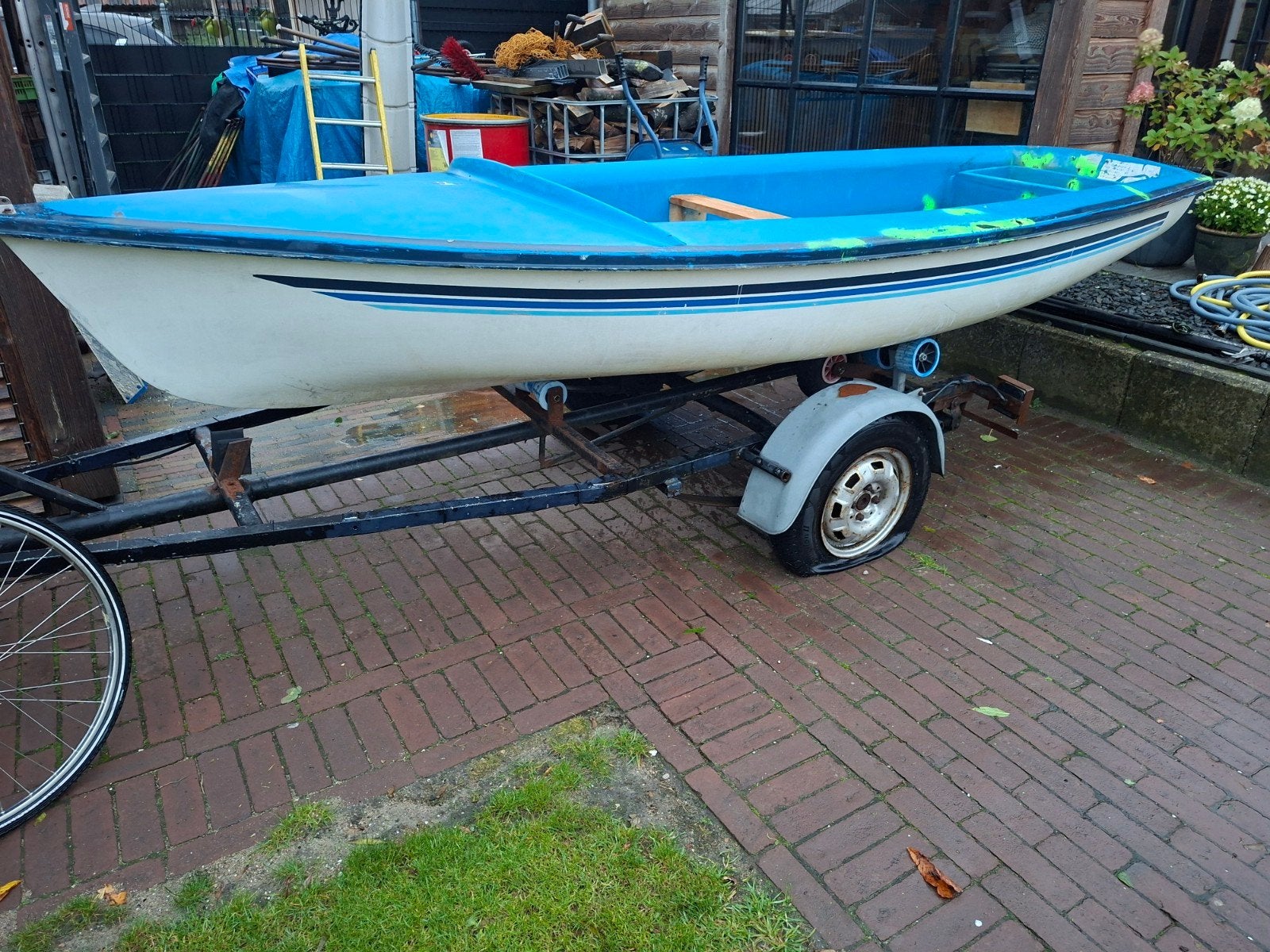 polyester boot, Watersport en Boten, Ophalen, Gebruikt, Overige typen, Motorboot