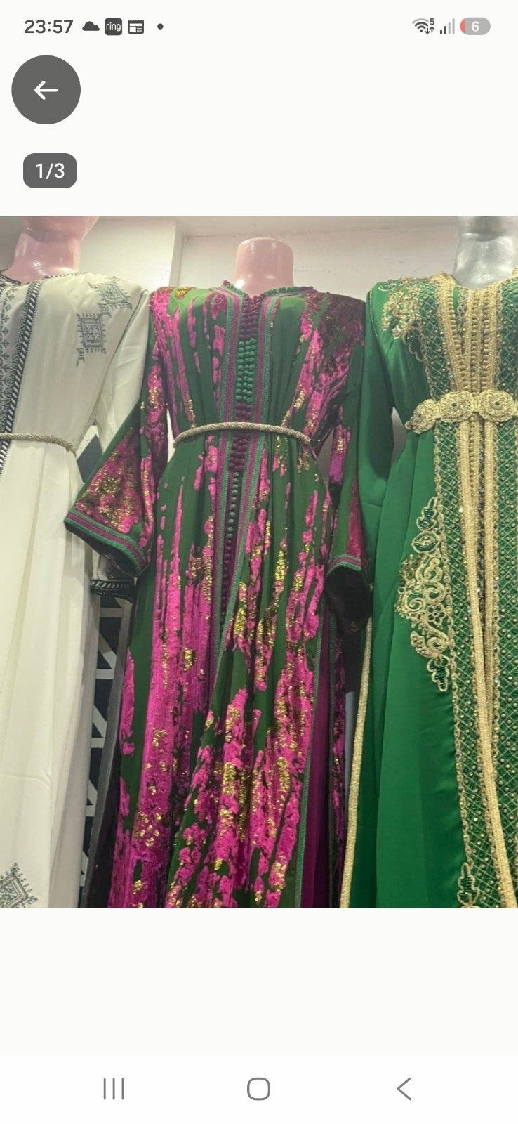 Takshita roze en groen, Kleding | Dames, Gelegenheidskleding, Ophalen of Verzenden, Zo goed als nieuw, Groen, Overige typen